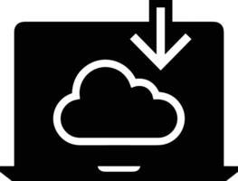 Cloud icon symbol image. Illustration of the hosting storage design vector