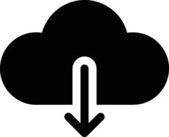 Cloud icon symbol image. Illustration of the hosting storage design vector