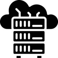 Cloud icon symbol image. Illustration of the hosting storage design vector