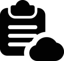 Cloud icon symbol image. Illustration of the hosting storage design vector