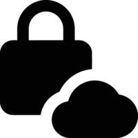 Cloud icon symbol image. Illustration of the hosting storage design vector