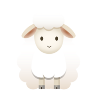 Cartoon drawing of the Eid sheep png