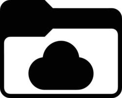 Cloud icon symbol image. Illustration of the hosting storage design vector