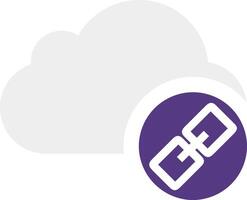 Cloud icon symbol image. Illustration of the hosting storage design vector