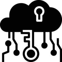 Cloud icon symbol image. Illustration of the hosting storage design vector