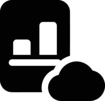 Cloud icon symbol image. Illustration of the hosting storage design vector