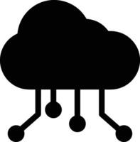 Cloud icon symbol image. Illustration of the hosting storage design vector