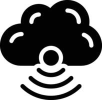 Cloud icon symbol image. Illustration of the hosting storage design vector