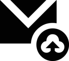 Cloud icon symbol image. Illustration of the hosting storage design vector