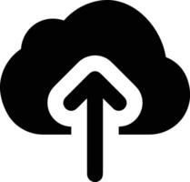 Cloud icon symbol image. Illustration of the hosting storage design vector