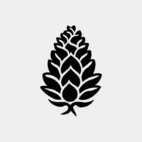 pineapple line icon. linear style vector