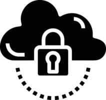 Cloud icon symbol image. Illustration of the hosting storage design vector