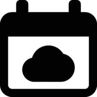 Cloud icon symbol image. Illustration of the hosting storage design vector