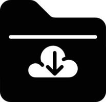 Cloud icon symbol image. Illustration of the hosting storage design vector