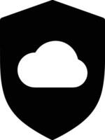 Cloud icon symbol image. Illustration of the hosting storage design vector