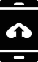 Cloud icon symbol image. Illustration of the hosting storage design vector