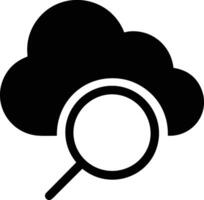 Cloud icon symbol image. Illustration of the hosting storage design vector