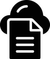 Cloud icon symbol image. Illustration of the hosting storage design vector