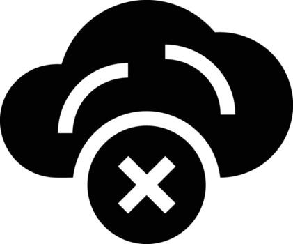 Cloud icon symbol image. Illustration of the hosting storage design vector