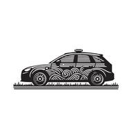 Car silhouette design on white background. car illustration.car logo vector