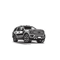 Car silhouette design on white background. car illustration.car logo vector