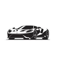 Car silhouette design on white background. car illustration.car logo vector