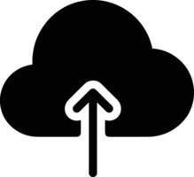 Cloud icon symbol image. Illustration of the hosting storage design vector