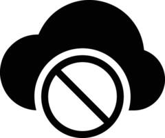 Cloud icon symbol image. Illustration of the hosting storage design vector