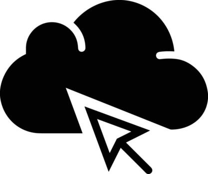 nube icono símbolo imagen. ilustración de el hospedaje almacenamiento diseño vector