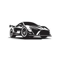 Car silhouette design on white background. car illustration.car logo vector