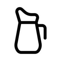 Check this carefully designed icon of Jug in modern style, ready to use icon vector