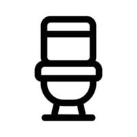 Toilet design of flush icon vector