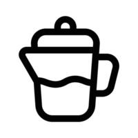 Check this carefully designed icon of Jug in modern style, ready to use icon vector