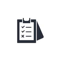 To do list icon. .Editable stroke.linear style sign for use web design,logo.Symbol illustration. vector