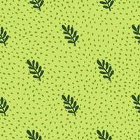 Artistic seamless foliage design. vector