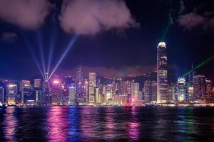 Hong Kong skyline. Hong Kong, China photo