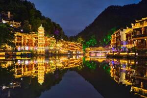 Feng Huang Ancient Town Phoenix Ancient Town , China photo