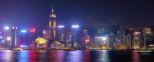 Hong Kong skyline. Hong Kong, China photo