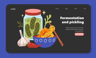 Emerging Ingredients. Flat Illustration vector