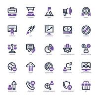 Business Development icon pack for your website, mobile, presentation, and logo design. Business Development icon mixed design. graphics illustration and editable stroke. vector