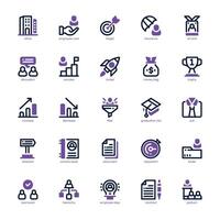 Business Development icon pack for your website, mobile, presentation, and logo design. Business Development icon mixed design. graphics illustration and editable stroke. vector