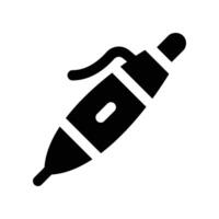 pen icon. glyph icon for your website, mobile, presentation, and logo design. vector