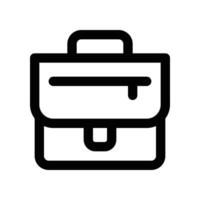 briefcase icon. line icon for your website, mobile, presentation, and logo design. vector