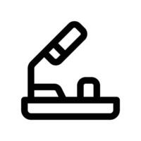 microphone conference icon. line icon for your website, mobile, presentation, and logo design. vector