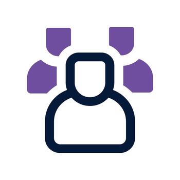team icon. mixed icon for your website, mobile, presentation, and logo design. vector
