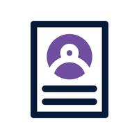 resume icon. mixed icon for your website, mobile, presentation, and logo design. vector