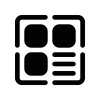 barcode icon. glyph icon for your website, mobile, presentation, and logo design. vector