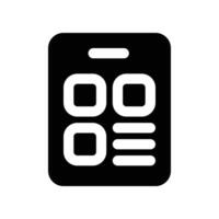 qr código icono. glifo icono para tu sitio web, móvil, presentación, y logo diseño. vector