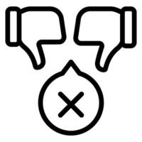 commitment line icon vector