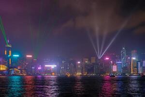 Hong Kong skyline. Hong Kong, China photo
